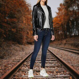 True Religion Dark Blue Skinny Jeans